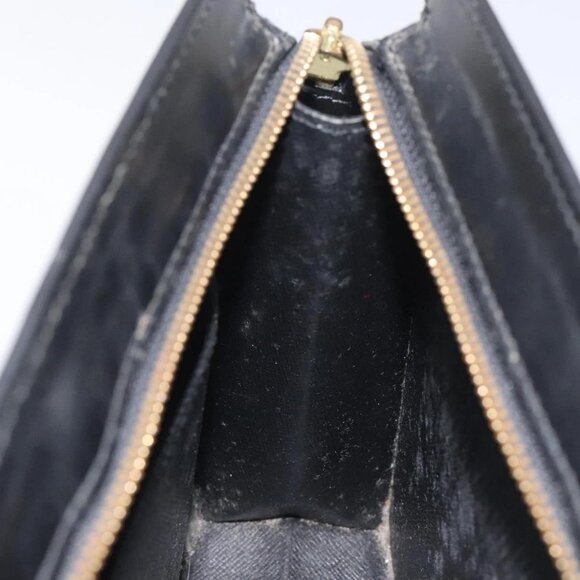 LOUIS VUITTON Epi Pochette Homme Clutch Bag Black Noir M52522 LV Auth th6189 - Picture 11 of 16